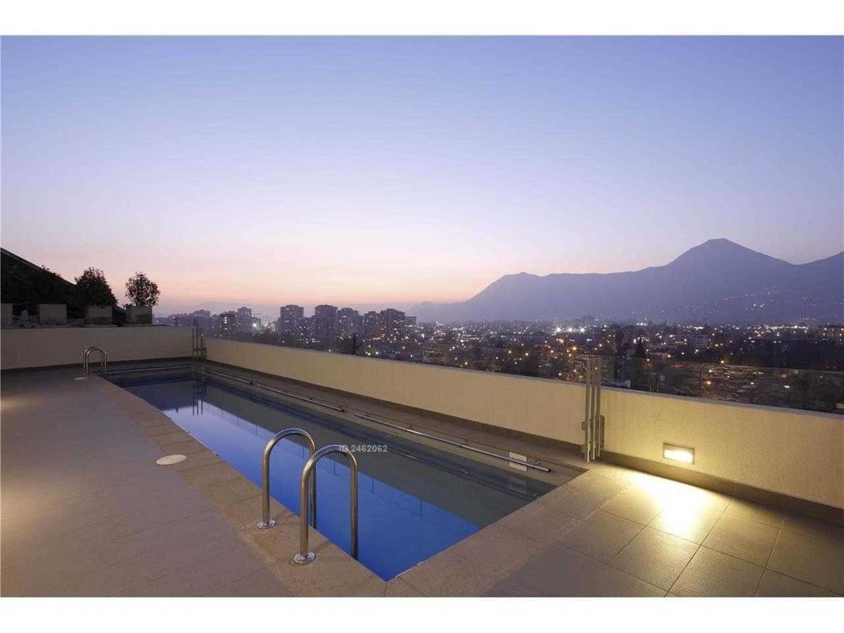 Charming Studio - W/Mountain View, Pool, & Gym Daire Santiago Dış mekan fotoğraf